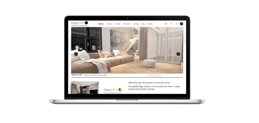 Dizajn Pod d.o.o. web stranica
