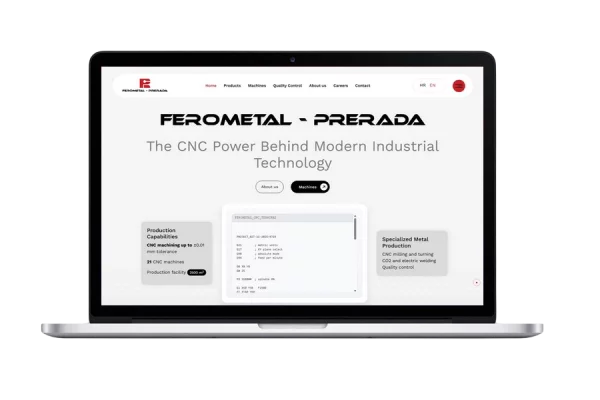 Ferometal - prerada - web projekt