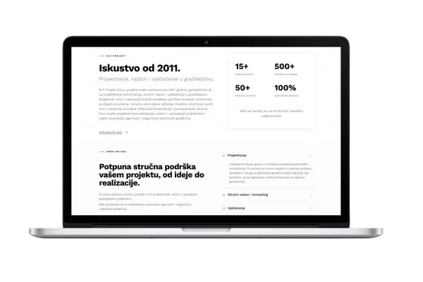 SLF Projekt - web stranica