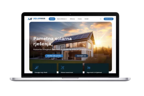 Solarman - web stranica